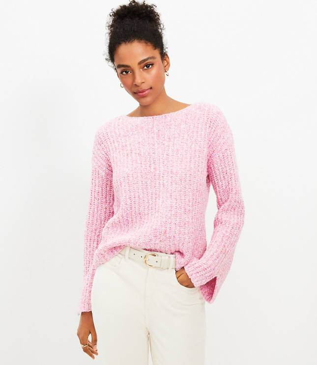 Hot pink store womens sweater