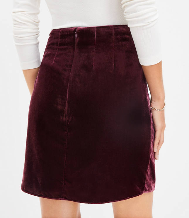 Velvet hotsell skirt loft