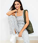 Lou & Grey Ribbed Square Neck Tank Top carousel Product Image 2