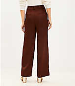 Petite Peyton Trouser Pants in Satin carousel Product Image 3
