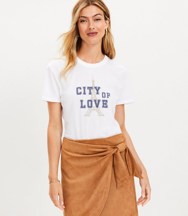 City Of Love Relaxed Crew Tee