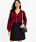 Petite Belted Patch Pocket Skirt carousel Product Image 1