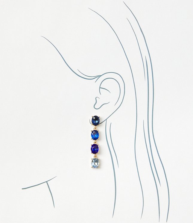Linear Drop Earrings