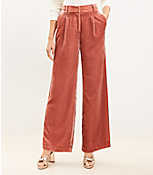 Petite Peyton Trouser Pants in Velvet carousel Product Image 1