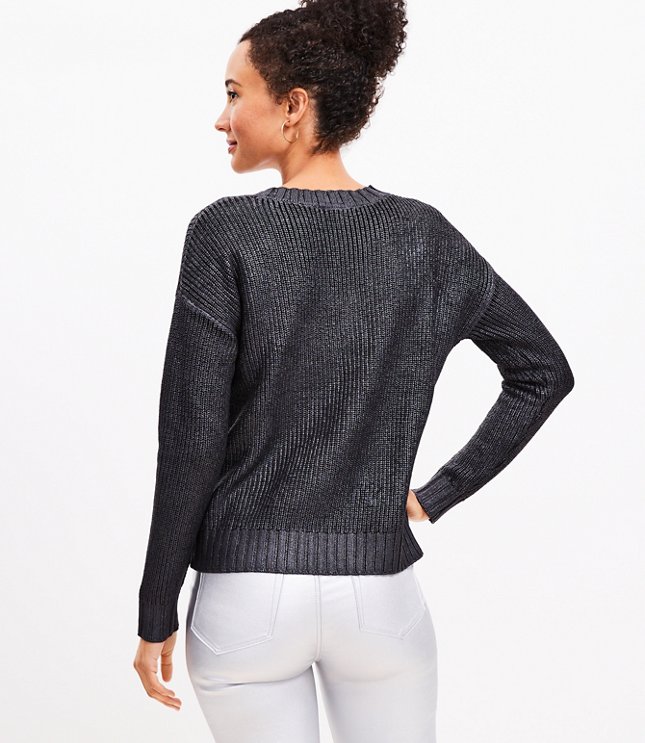 Shimmer Textured Sweater
