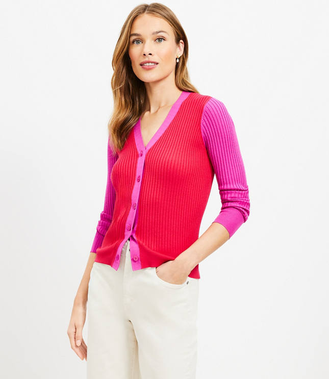 Petite red clearance cardigan