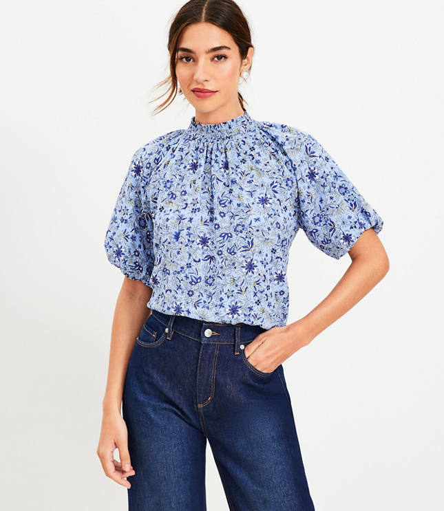 Women's Floral Blouses