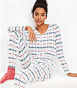 Fair Isle Pajama Set carousel Product Image 1