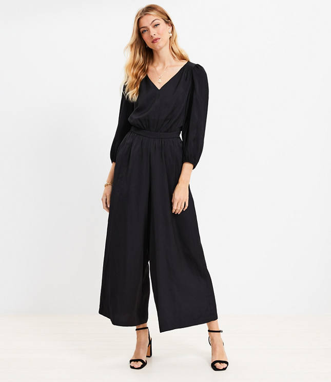 Drapey VNeck Jumpsuit