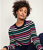 Stripe Textured Stitch Sweater carousel Product Image 1