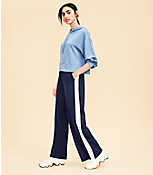 Lou & Grey Side Stripe Heavyweight Luvstretch Wide Leg Pants carousel Product Image 1