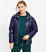 Lou & Grey Quilted Puffer Jacket carousel Product Image 1