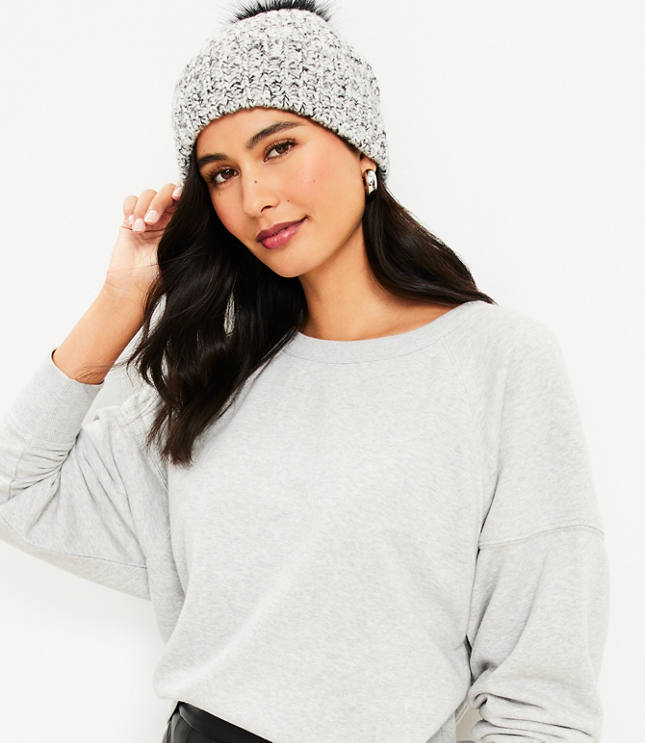 Oversized Drop Shoulder Sweatshirt