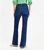 High Rise Slim Flare Jeans in Dark Wash carousel Product Image 3
