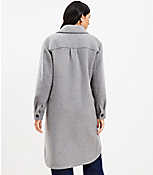 Petite Long Shirt Jacket carousel Product Image 3