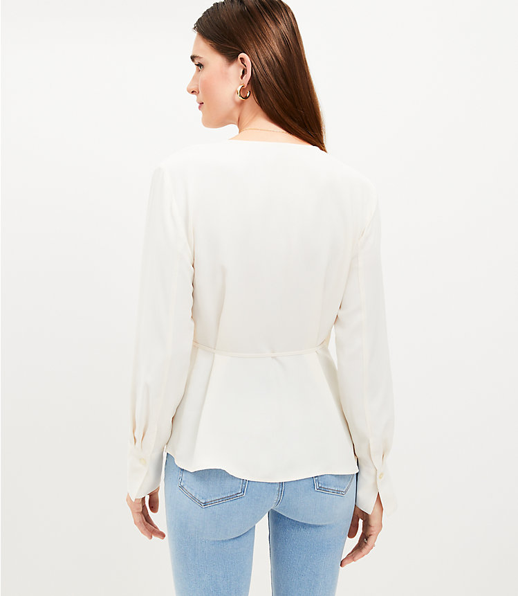 Wrap Blouse image number 2