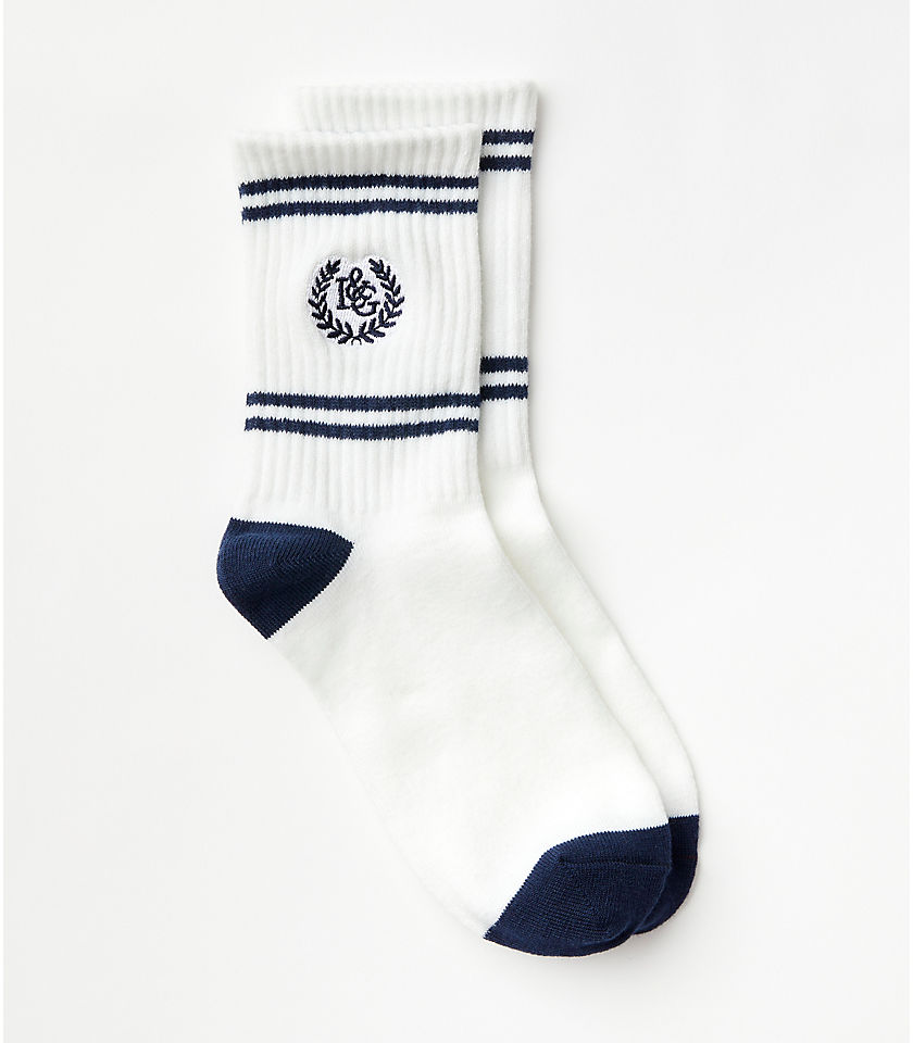 Lou & Grey Crest Crew Socks