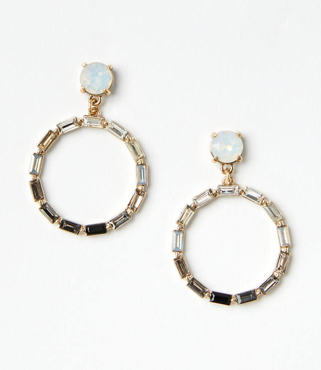 Mother Of Pearl Modern Drop Earrings