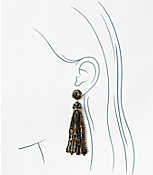 Beaded Tassel Earrings carousel Product Image 2