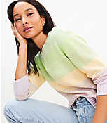 Ombre Elbow Sleeve Sweater carousel Product Image 1