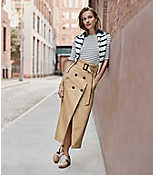 Trench Wrap Pocket Skirt carousel Product Image 1