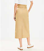 Trench Wrap Pocket Skirt carousel Product Image 4