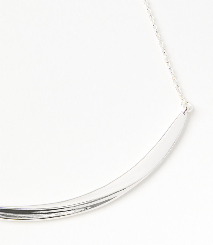 Molded Bar Necklace image number null