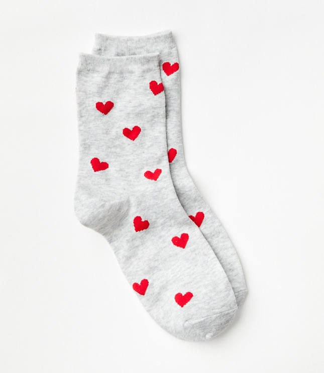 Heart Crew Socks