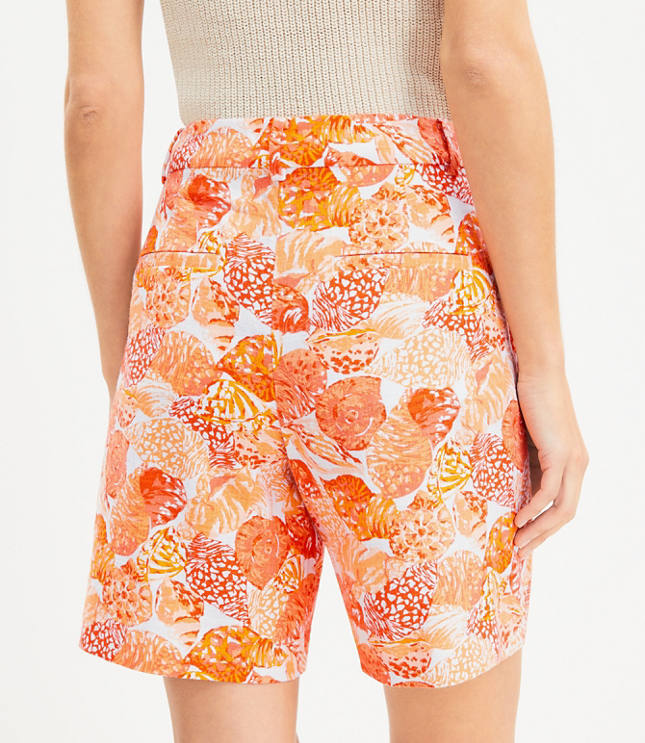 Peyton Shorts Seashell Linen Blend