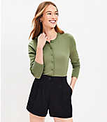 Petite Pleated Shorts in Emory carousel Product Image 1