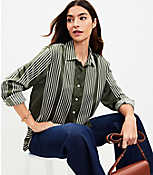 Geo Twill Relaxed Shirt carousel Product Image 2