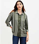 Geo Twill Relaxed Shirt carousel Product Image 3