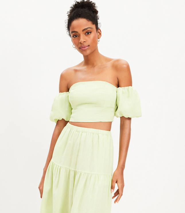 loft linen top