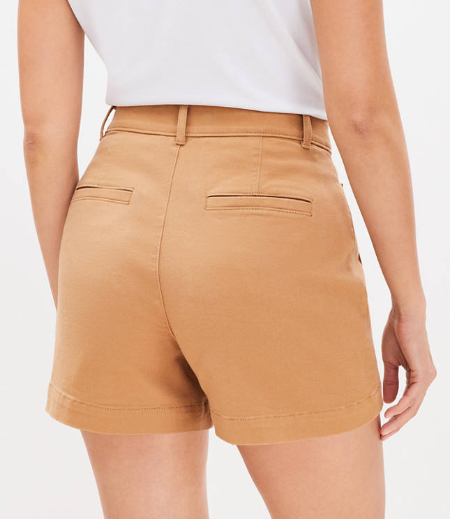 Petite Palmer Shorts in Twill
