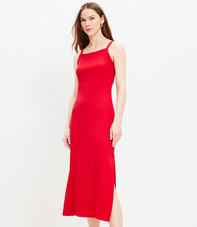 Ribbed Bra Maxi Dress