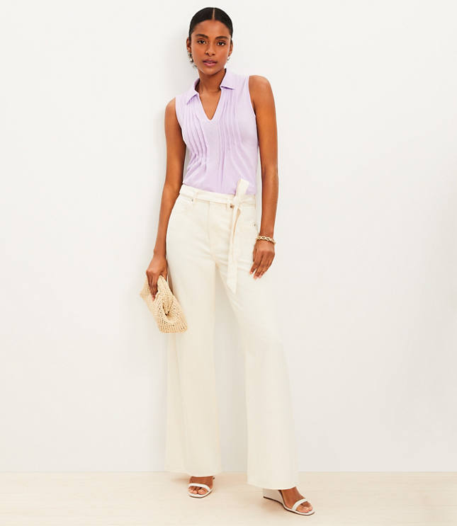 Petite flowy pants best sale