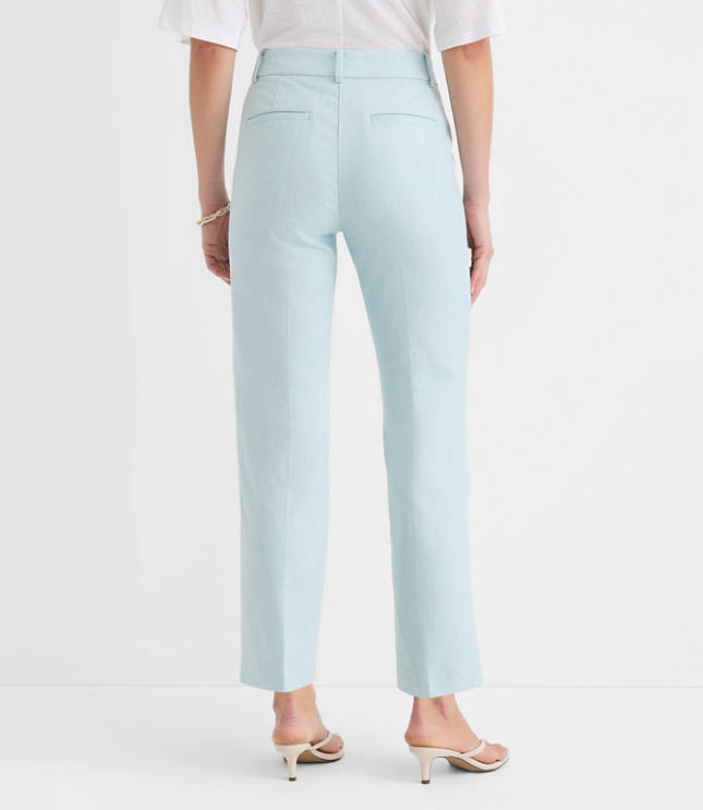 Petite Riviera Slim Pants Linen Blend