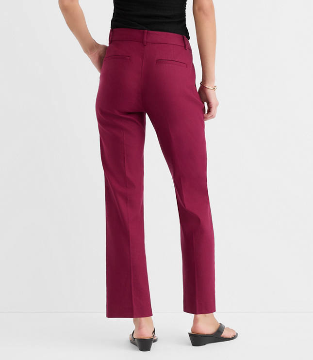 Petite Riviera Slim Pants in Linen Blend