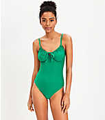 LOFT Beach Front Tie One Piece Swimsuit carousel Product Image 1