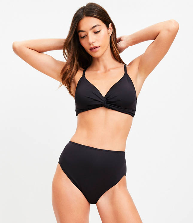 LOFT Beach High Waist Bikini Bottom