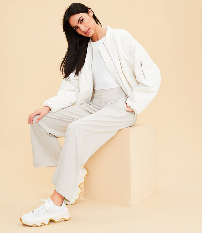 Lou & Grey Twill Bomber Jacket