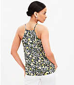 Petite Floral Covered Button Strappy Cami carousel Product Image 3