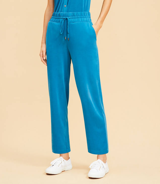 Super wide petite jeans - Blue - Women - Gina Tricot