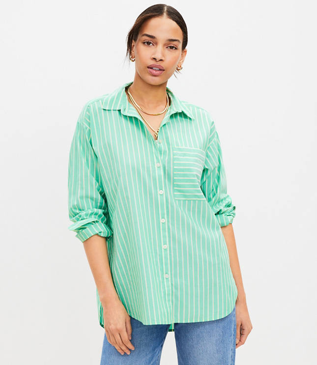 Striped Dolman Shirt