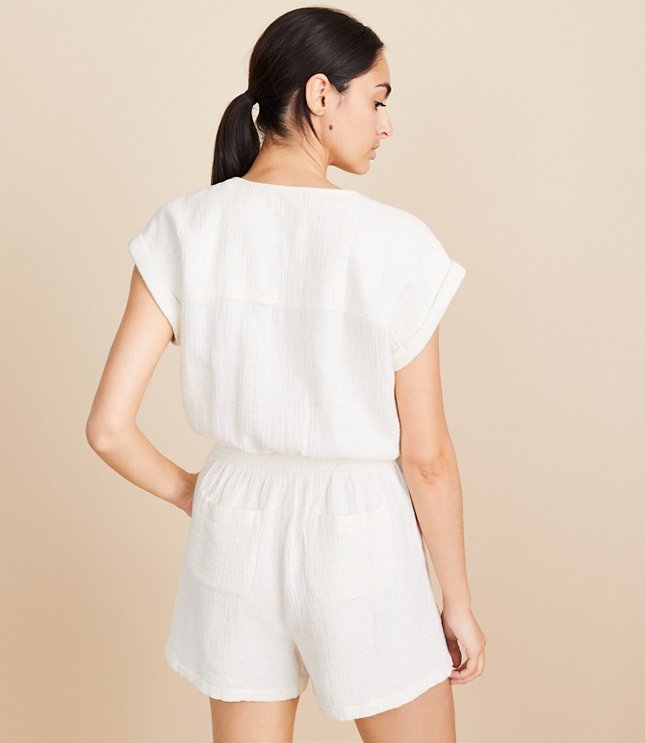 Lou & Grey Triple Cloth Romper