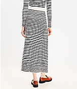 Petite Stripe Ribbed Midi Sweater Skirt carousel Product Image 3
