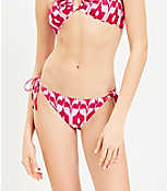 LOFT Beach Island Ikat Side Tie Bikini Bottom carousel Product Image 2