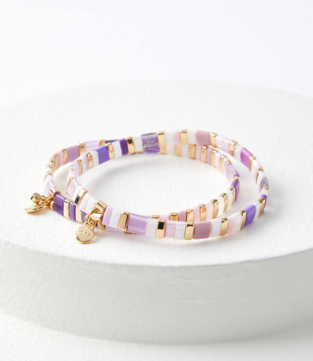 Chicklet Bracelet Set