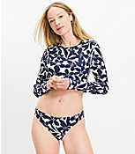 LOFT Beach Plumeria Classic Bikini Bottom carousel Product Image 1