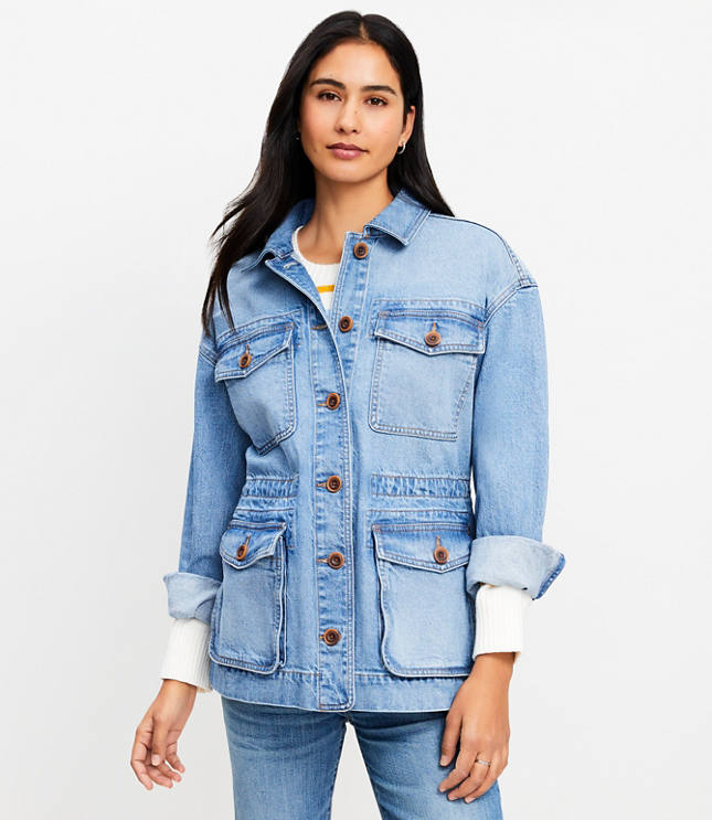 Denim Utility Jacket